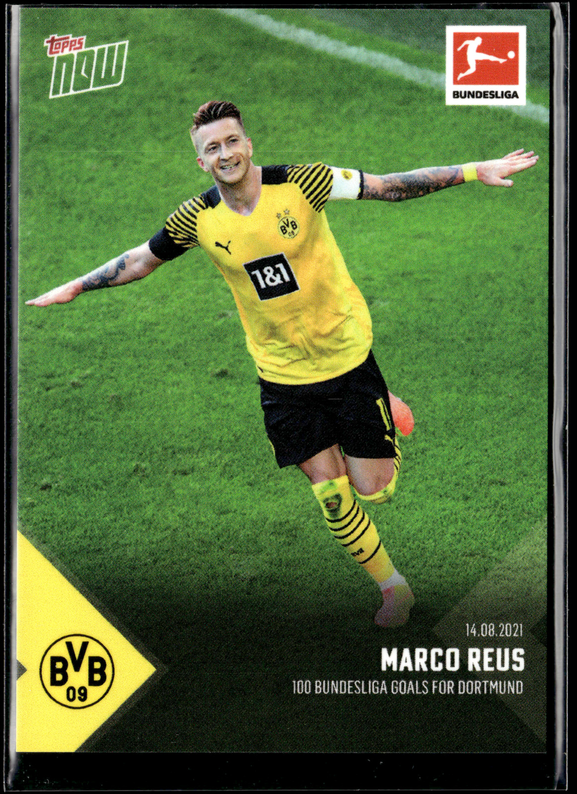 Marco Reus – 2021-22 BUNDESLIGA Topps Now Card 7 – Print Run: 371