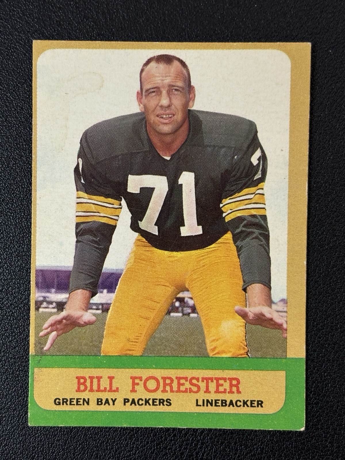 Bill Forester #94 Topps 1963 Football Card Green Bay Packers