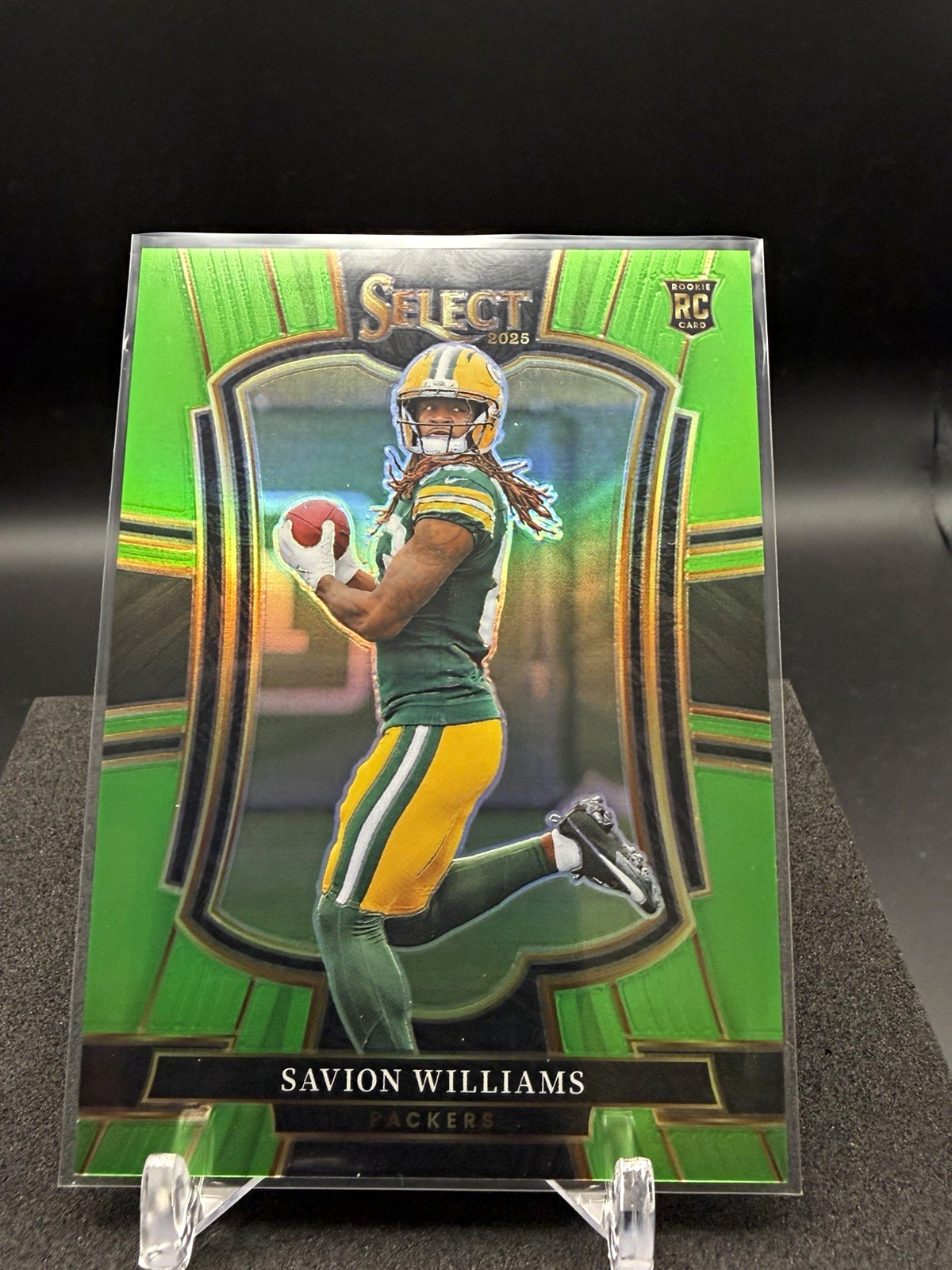 Panini 2025 Select Savion Williams Premier Level Rookie #167 37/49 Packers