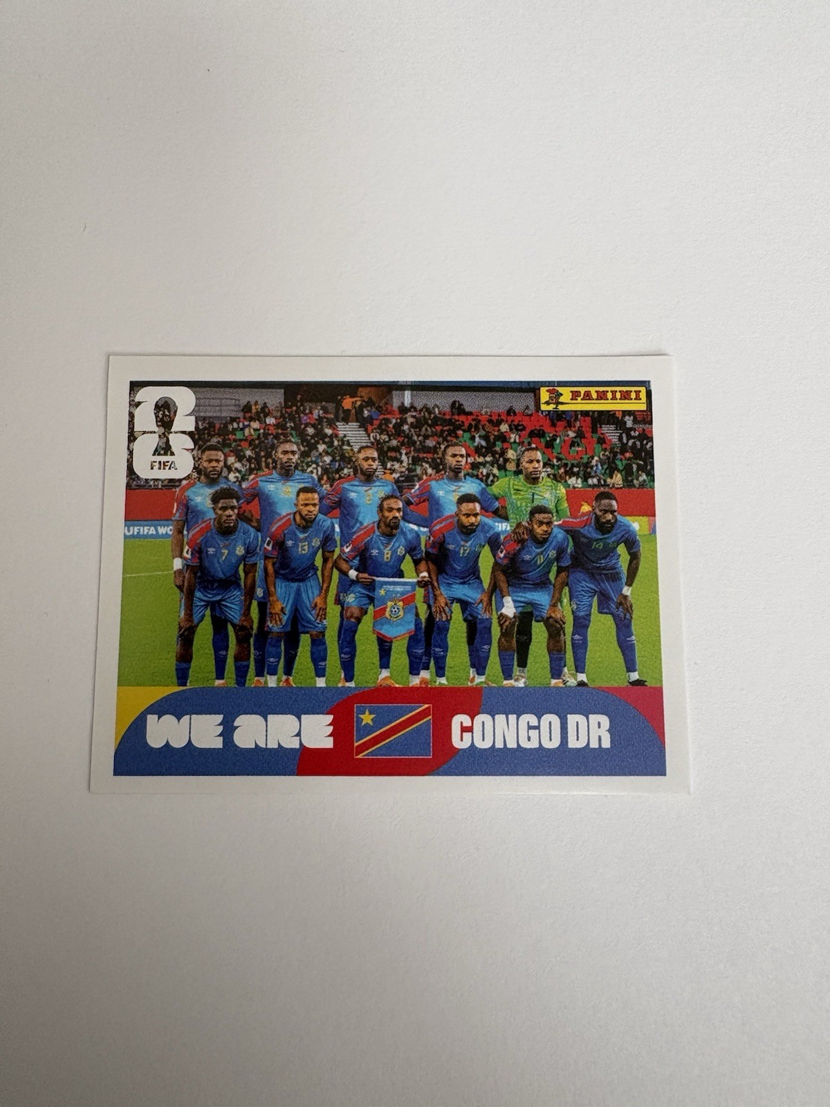 2026 Panini FIFA World Cup Sticker Congo DR Team Photo #COD 13 – Congo DR